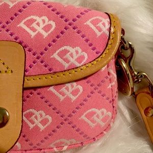 Pink Dooney & Bourke Wristlet